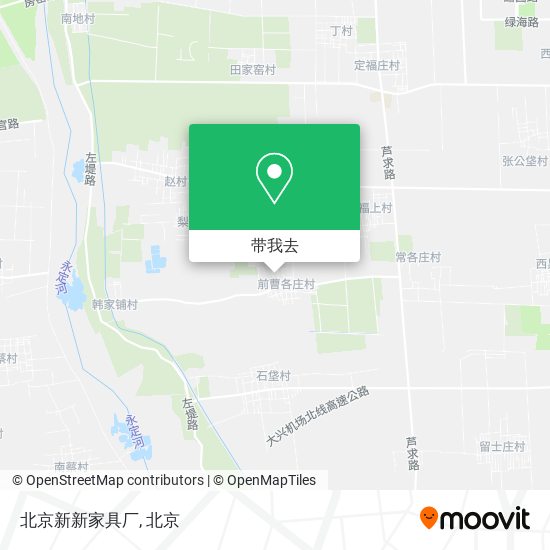 北京新新家具厂地图