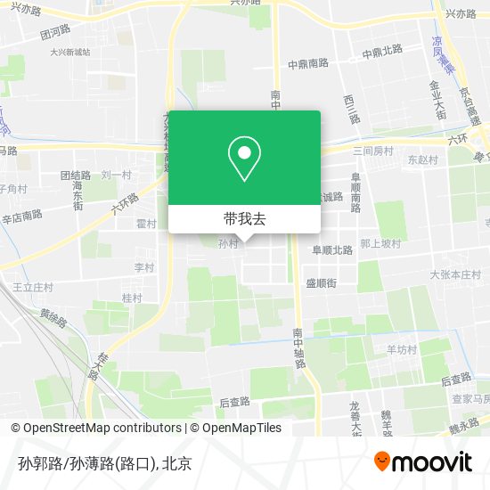 孙郭路/孙薄路(路口)地图