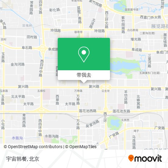 宇宙韩餐地图