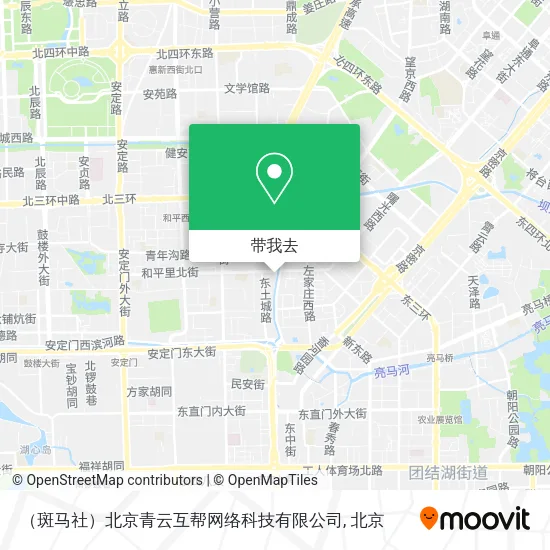 （斑马社）北京青云互帮网络科技有限公司地图