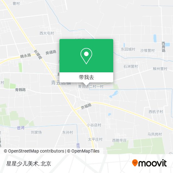星星少儿美术地图