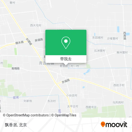 飘香居地图