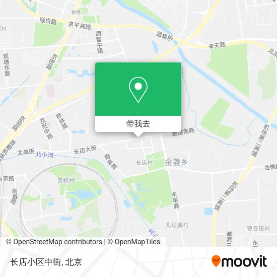 长店小区中街地图