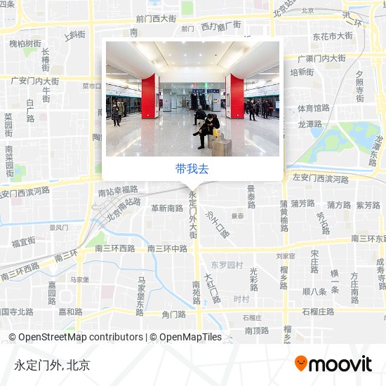 永定门外地图