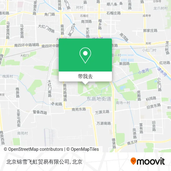 北京锦雪飞虹贸易有限公司地图