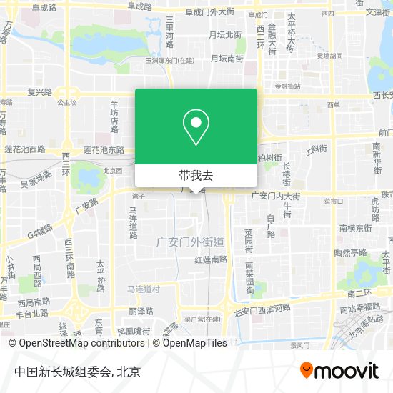 中国新长城组委会地图