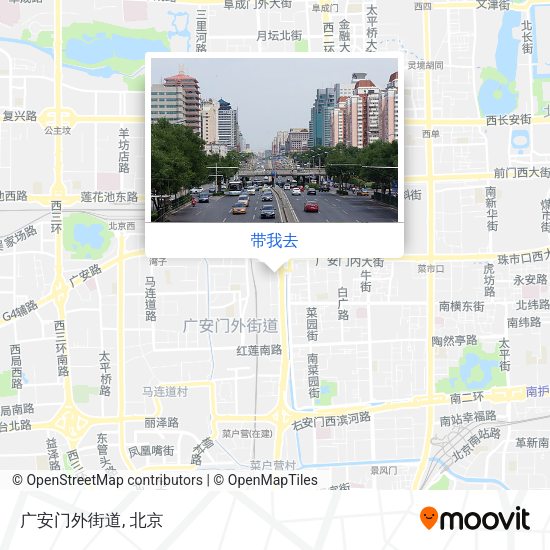 广安门外街道地图