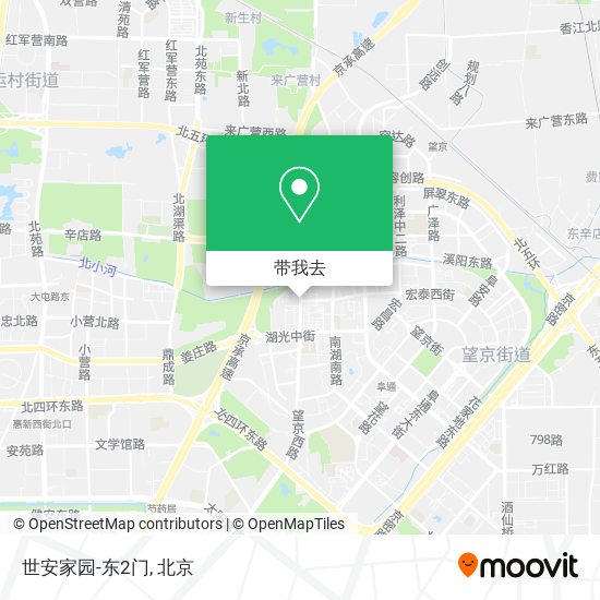 世安家园-东2门地图