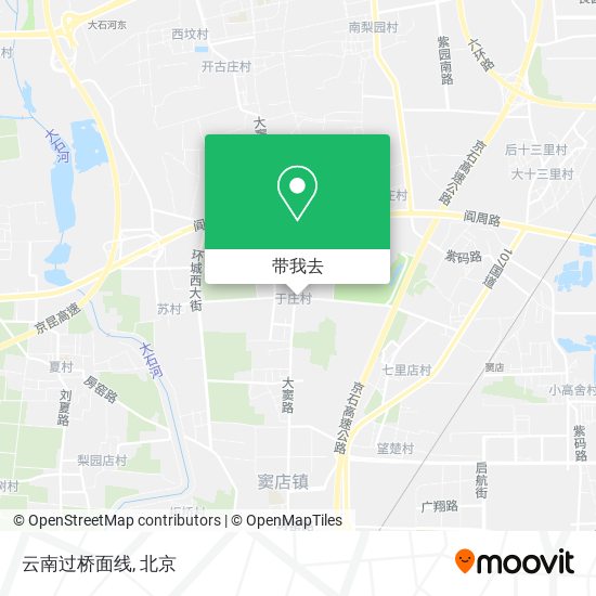云南过桥面线地图