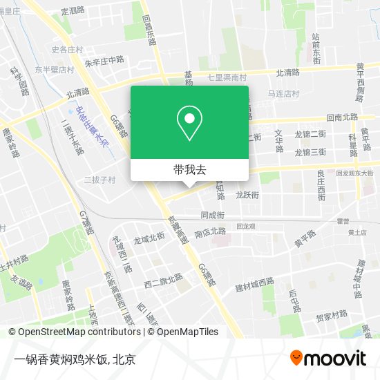 一锅香黄焖鸡米饭地图