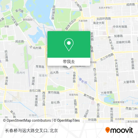 长春桥与远大路交叉口地图