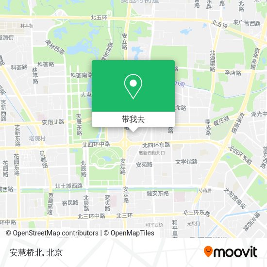 安慧桥北地图