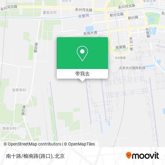 南十路/榆南路(路口)地图