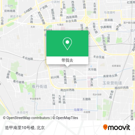造甲南里10号楼地图