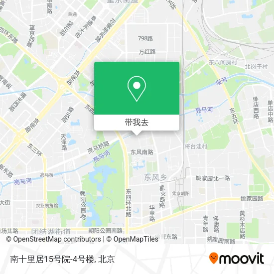 南十里居15号院-4号楼地图