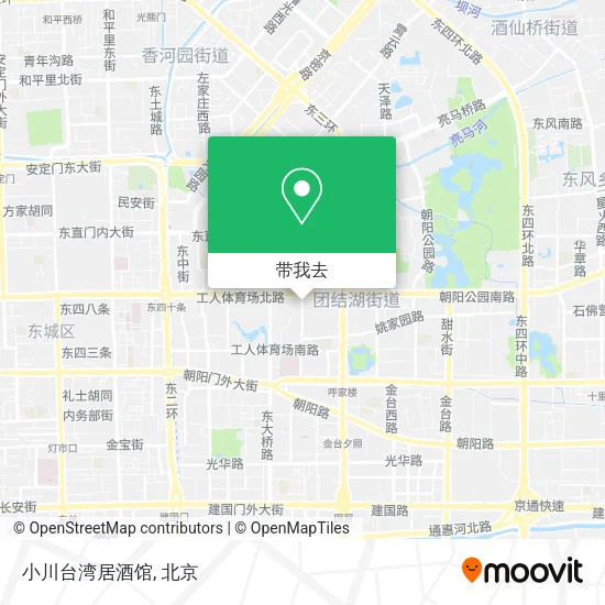 小川台湾居酒馆地图