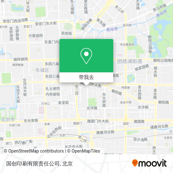 国创印刷有限责任公司地图