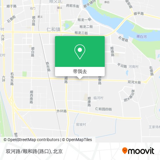 双河路/顺和路(路口)地图