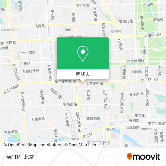 蓟门桥地图