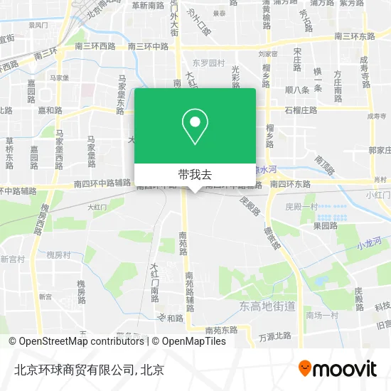 北京环球商贸有限公司地图