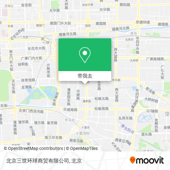 北京三世环球商贸有限公司地图
