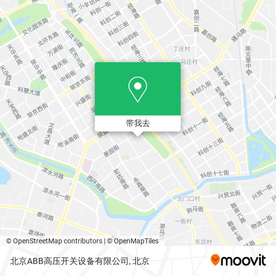 北京ABB高压开关设备有限公司地图