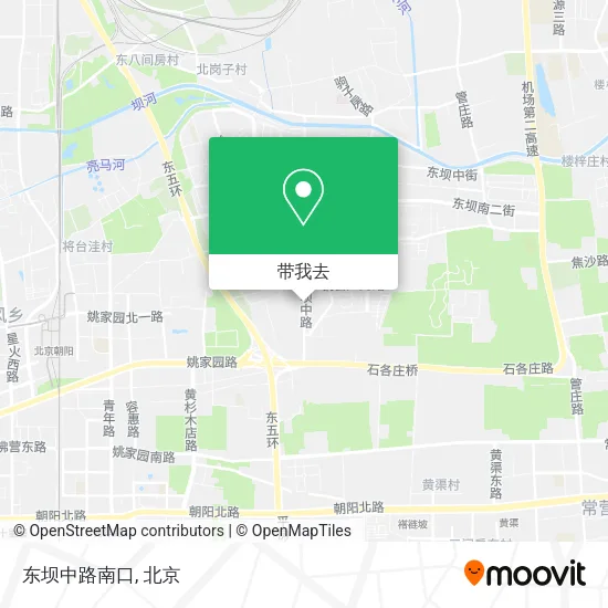 东坝中路南口地图
