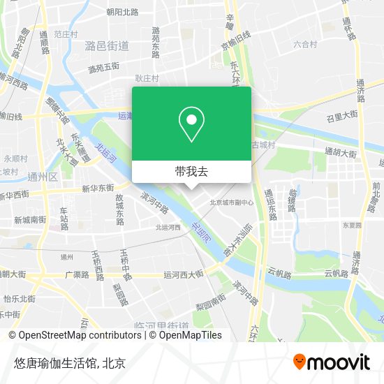 悠唐瑜伽生活馆地图