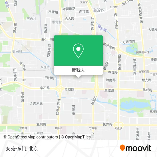 安苑-东门地图