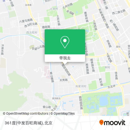 361度(中发百旺商城)地图