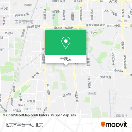 北京市丰台一幼地图