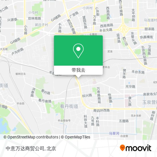 中意万达商贸公司地图
