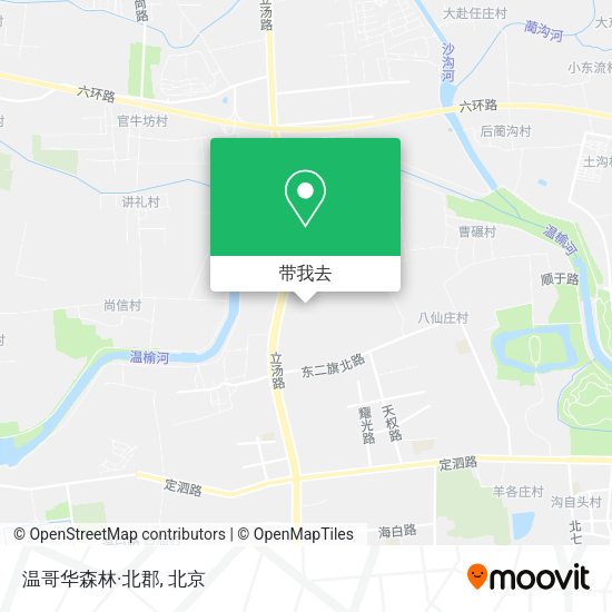 温哥华森林·北郡地图