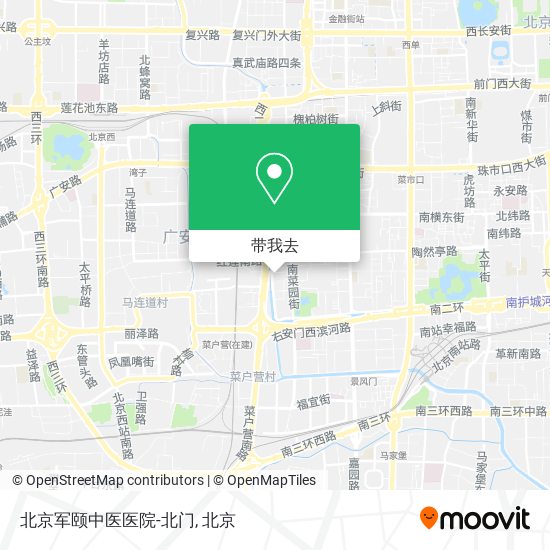 北京军颐中医医院-北门地图