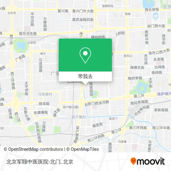 北京军颐中医医院-北门地图