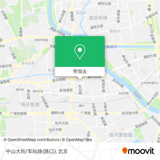 中山大街/车站路(路口)地图