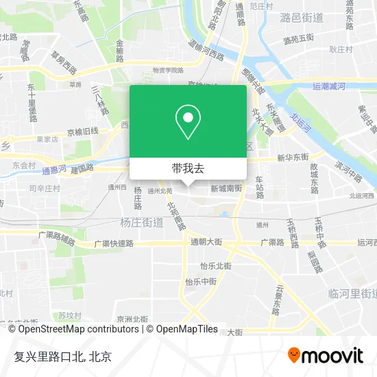 复兴里路口北地图