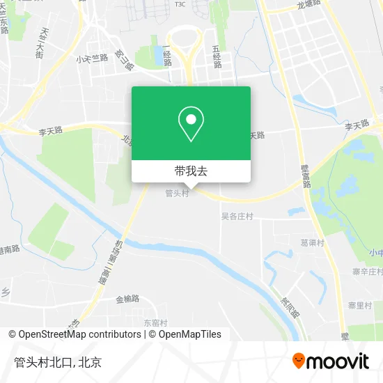 管头村北口地图