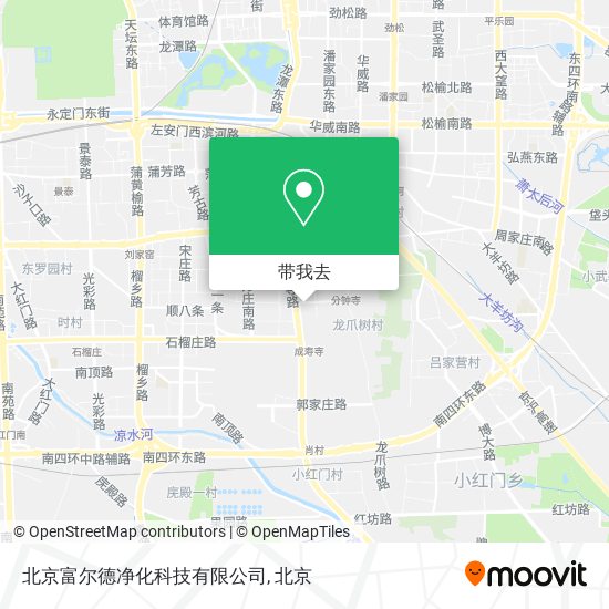 北京富尔德净化科技有限公司地图