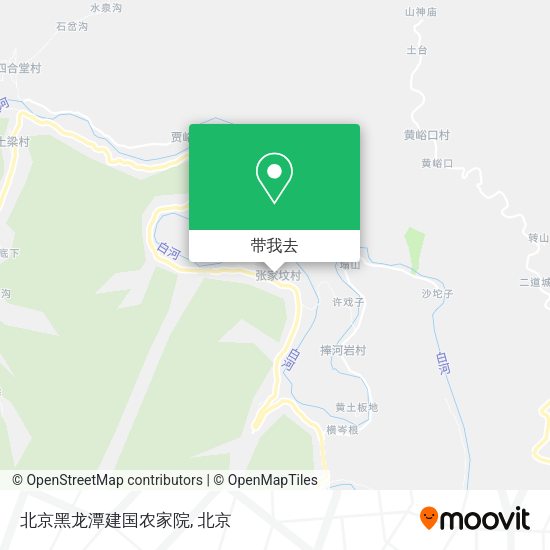 北京黑龙潭建国农家院地图