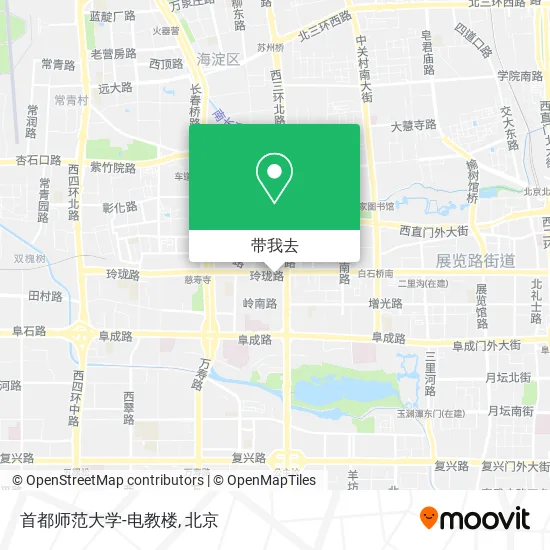 首都师范大学-电教楼地图