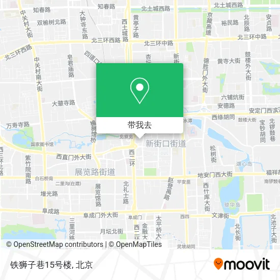 铁狮子巷15号楼地图