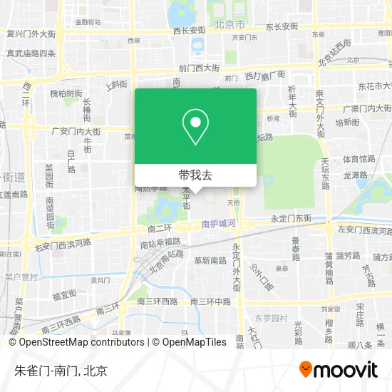 朱雀门-南门地图