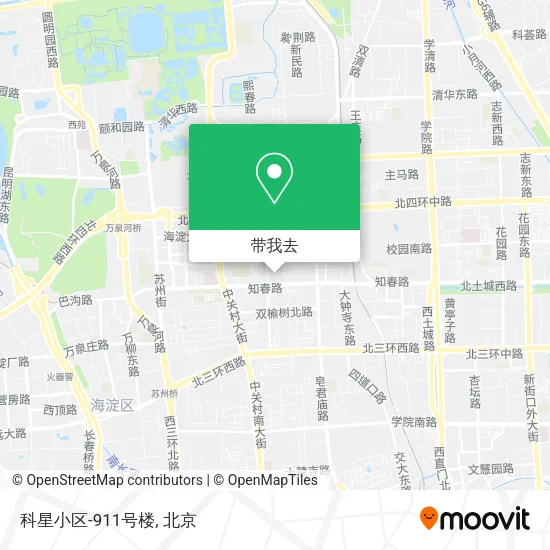 科星小区-911号楼地图