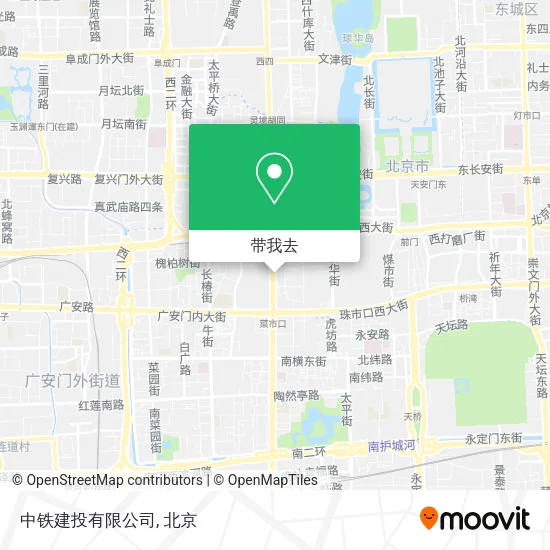 中铁建投有限公司地图