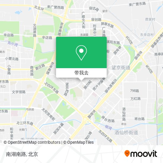 南湖南路地图