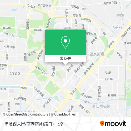 阜通西大街/南湖南路(路口)地图