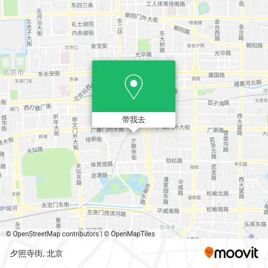 夕照寺街地图