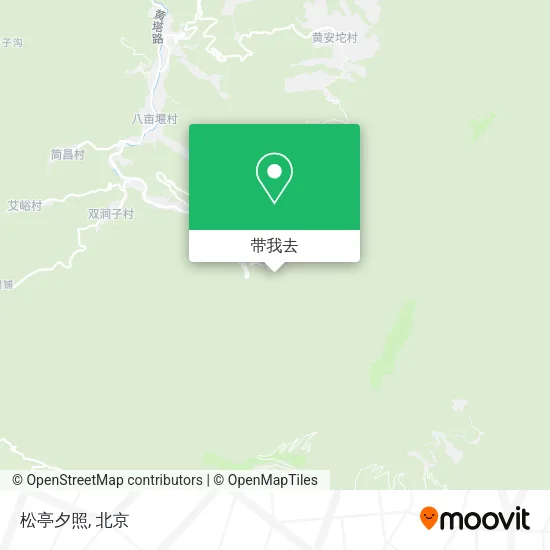松亭夕照地图