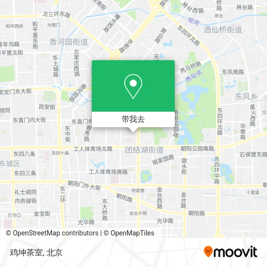 鸡坤茶室地图